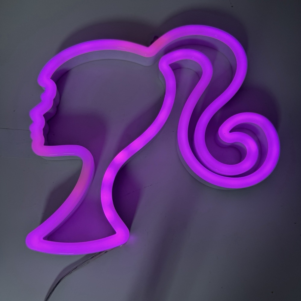2024 ☆ Barbie ☆ LED Neon Light Light - Wall Mountable / USB Powered‎